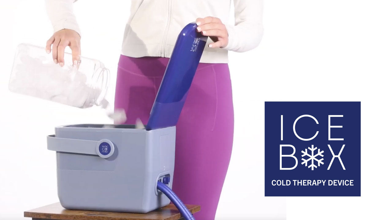 Load video: Video instructions on how to use the Ice Box Cold Therapy Device